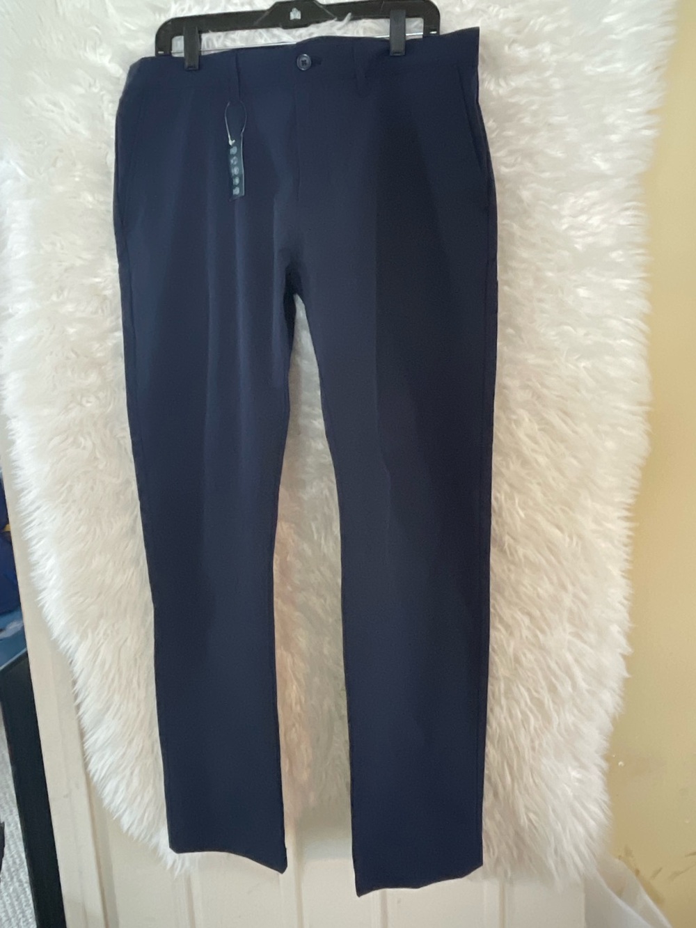 J. Crew NWT Men’s Flex Tech Slim-Fit Chino Navy Blue Pants. 34/34; AA712